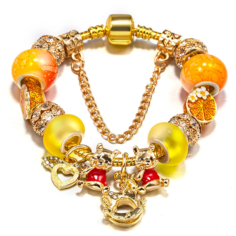 The Sienna Sunset Charm Bracelet