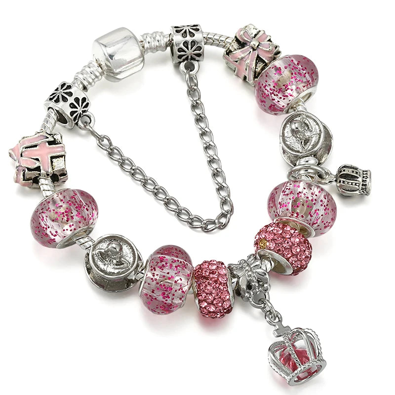 The Royal Radiance Charm Bracelet
