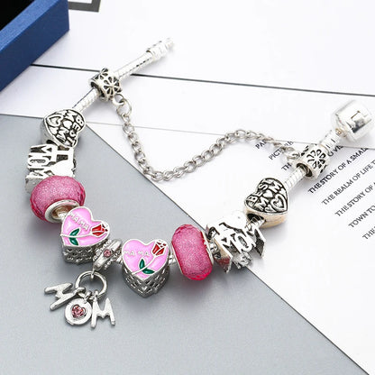 The Queen's Heart Charm Bracelet