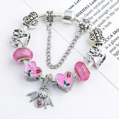 The Queen's Heart Charm Bracelet