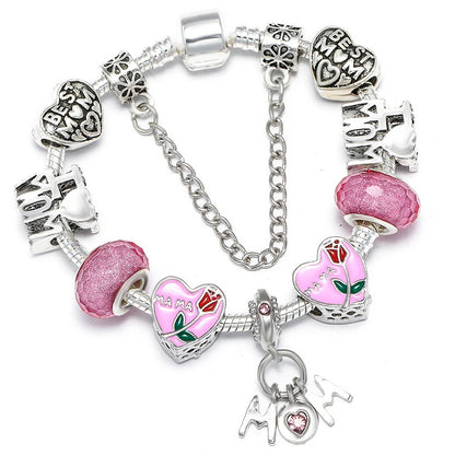The Queen's Heart Charm Bracelet