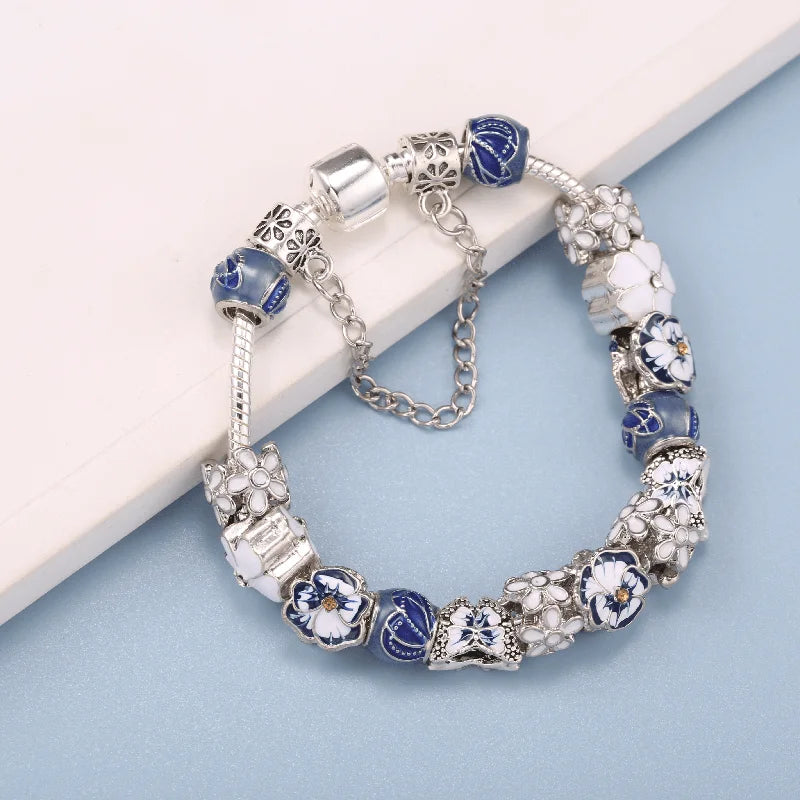 The Santorini Dream Charm Bracelet