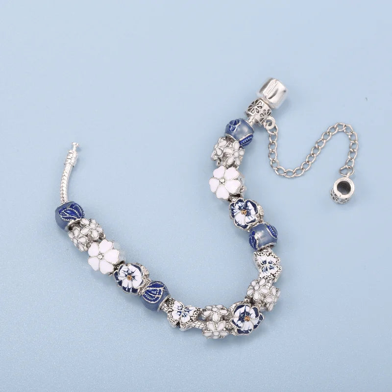 The Santorini Dream Charm Bracelet